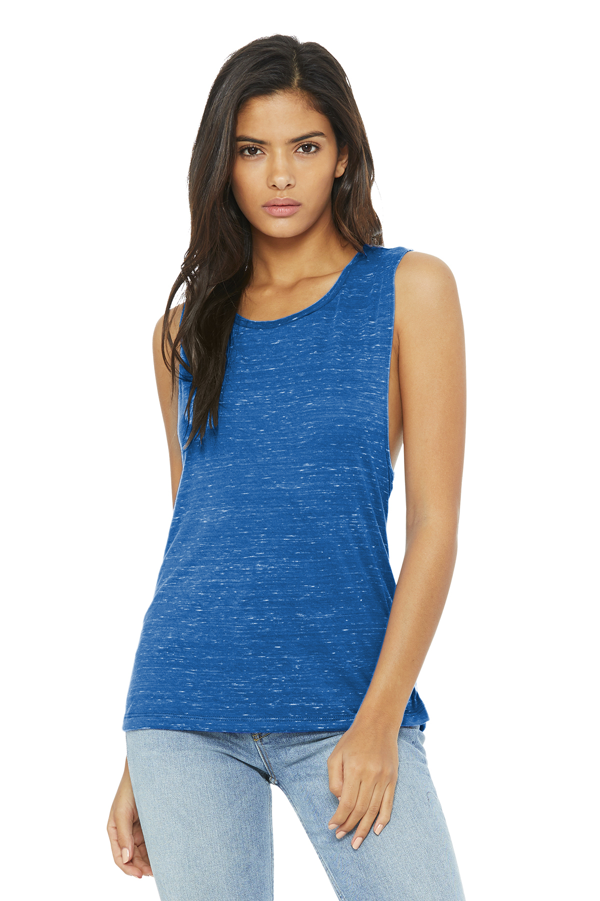 Bella canvas flowy scoop muscle on sale tank