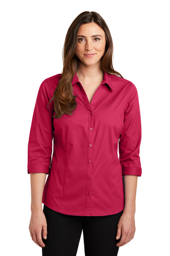 Port Authority Ladies 3/4-Sleeve Blouse | Product | SanMar