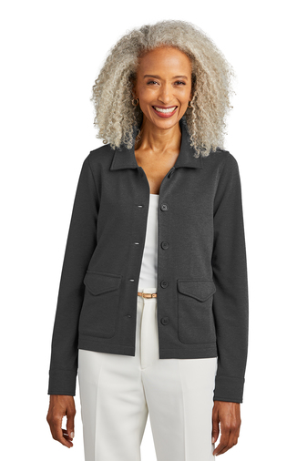 Brooks Brothers Women’s Mid-Layer Stretch Button Jacket | Product | SanMar