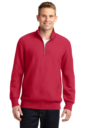 Sport-Tek Super Heavyweight 1/4-Zip Pullover Sweatshirt | Product | SanMar