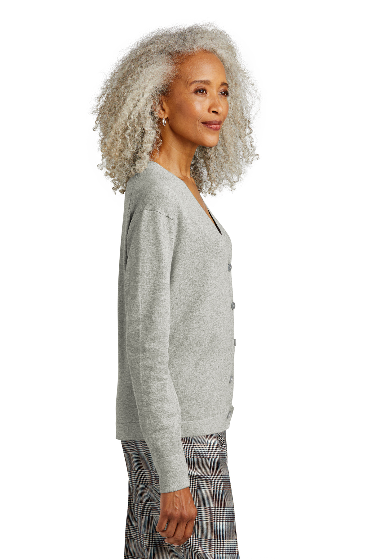Brooks Brothers Women's Cotton Stretch Cardigan Sweater
