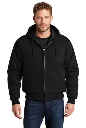 CornerStone Tall Duck Cloth Hooded Work Jacket | Product | CornerStone