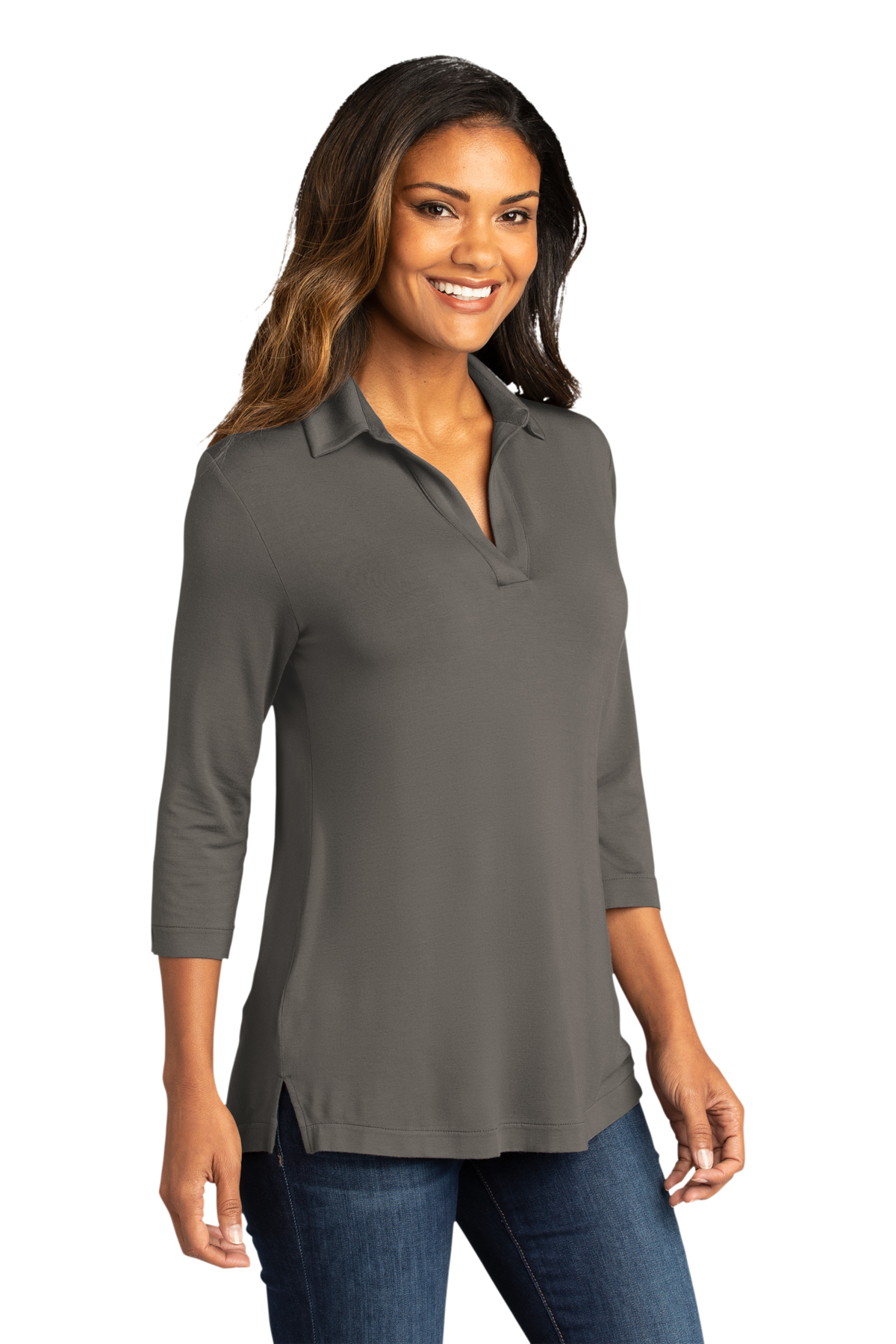 Authority Tunic Product Ladies Knit | Luxe Port Port | Authority