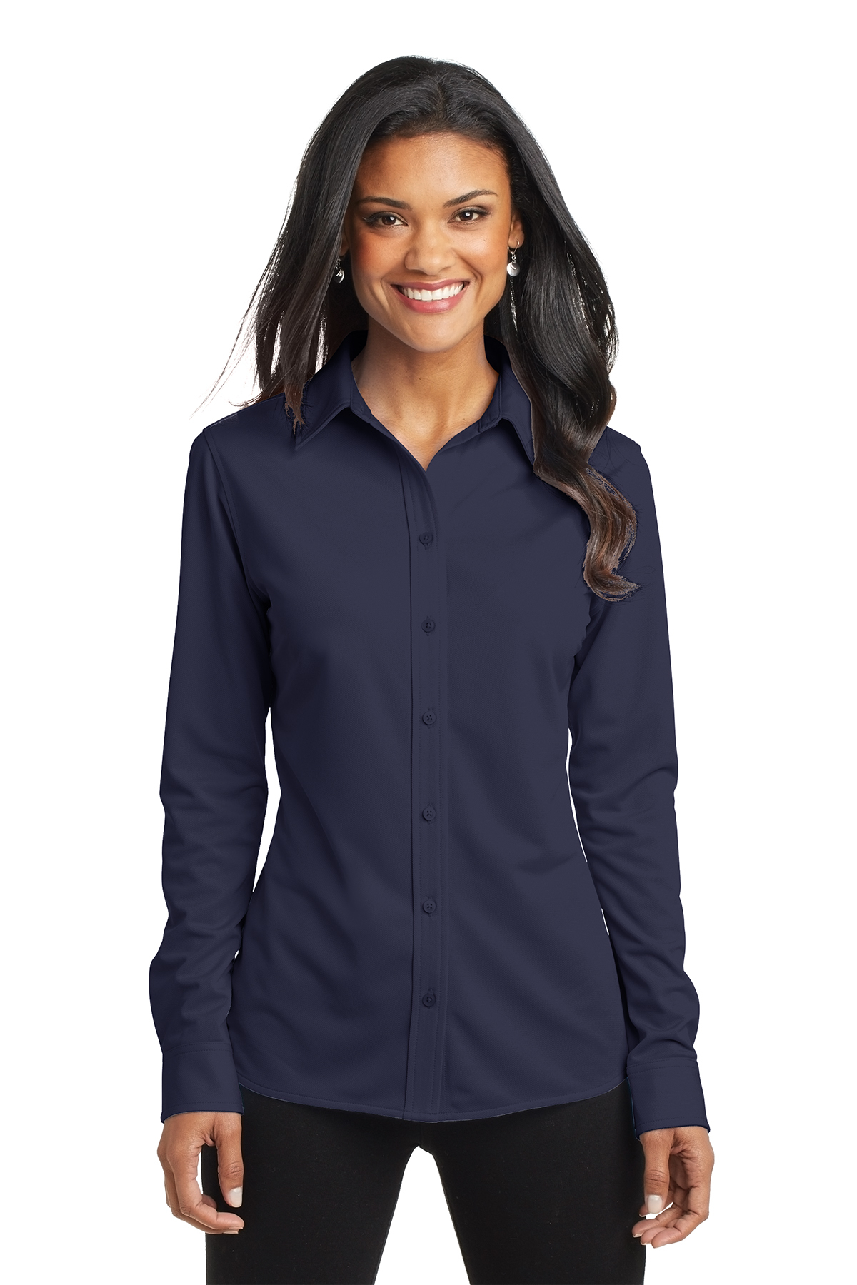Port Authority Ladies Dimension Knit Dress Shirt | Product | Company ...