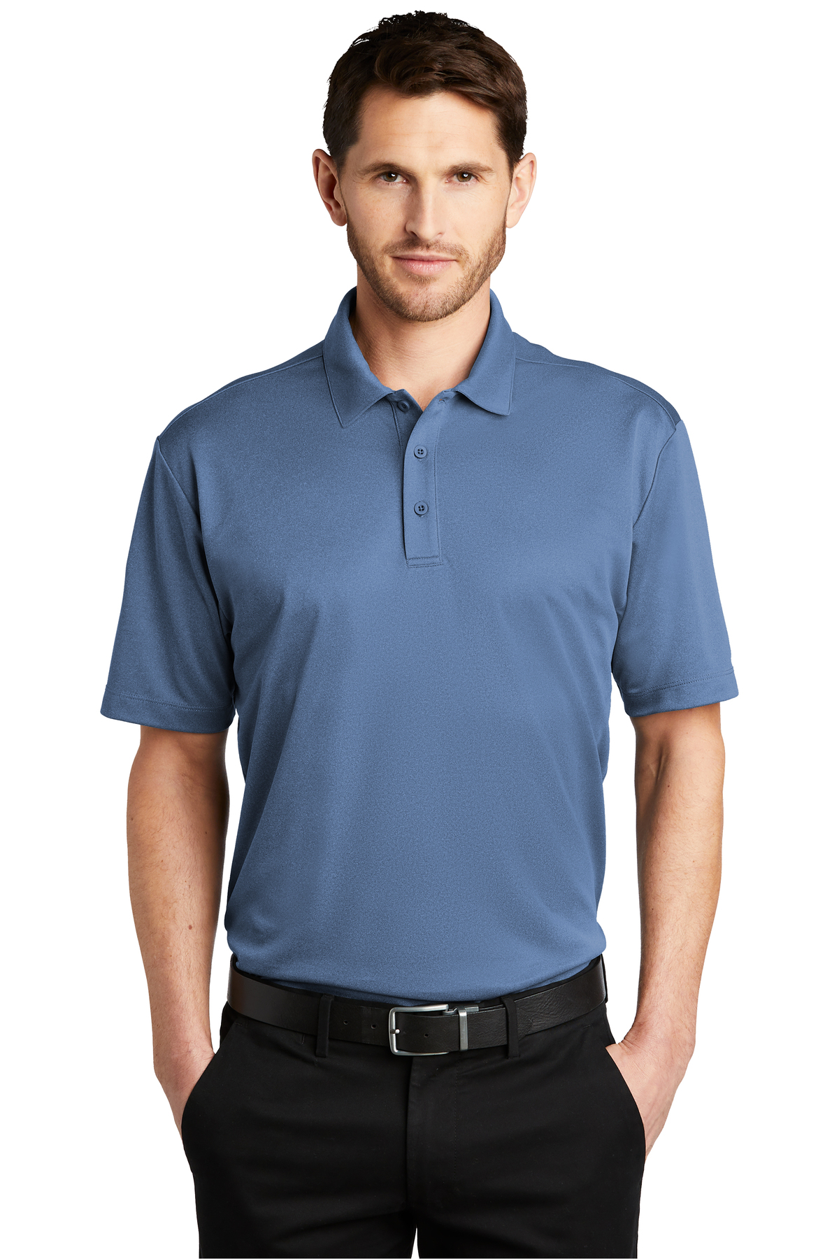 Port Authority Heathered Silk Touch Performance Polo | Product | SanMar