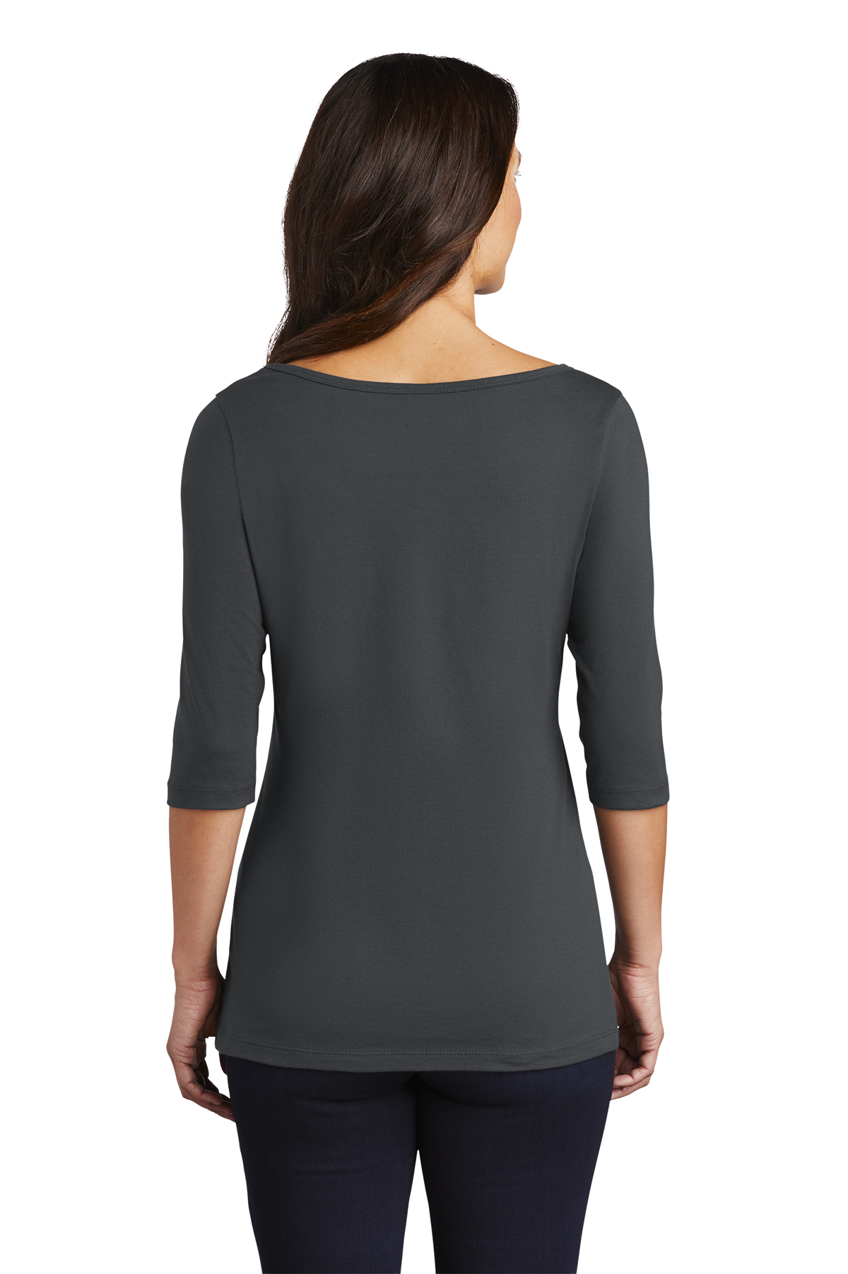 District Women's Perfect Weight 3/4-Sleeve Tee | Product | SanMar