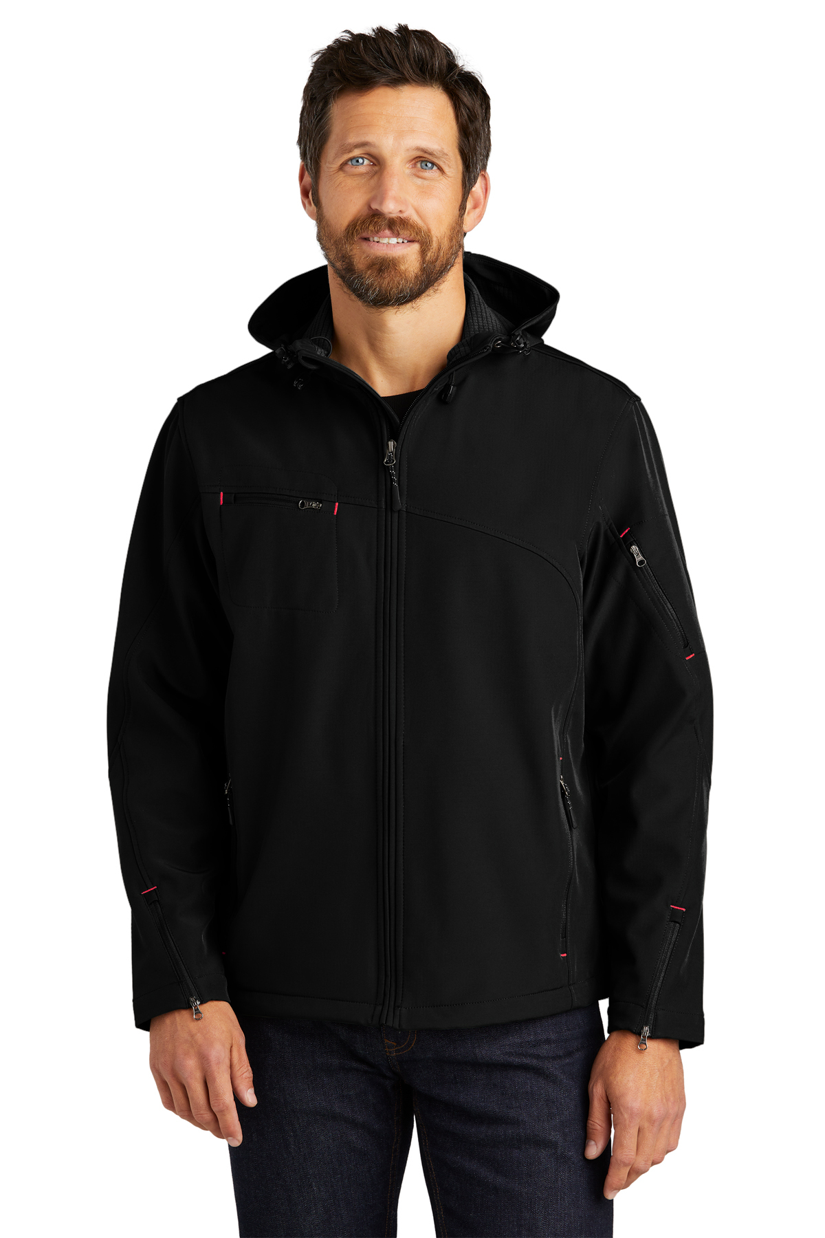 Port Authority Textured Soft Shell Jacket, Product