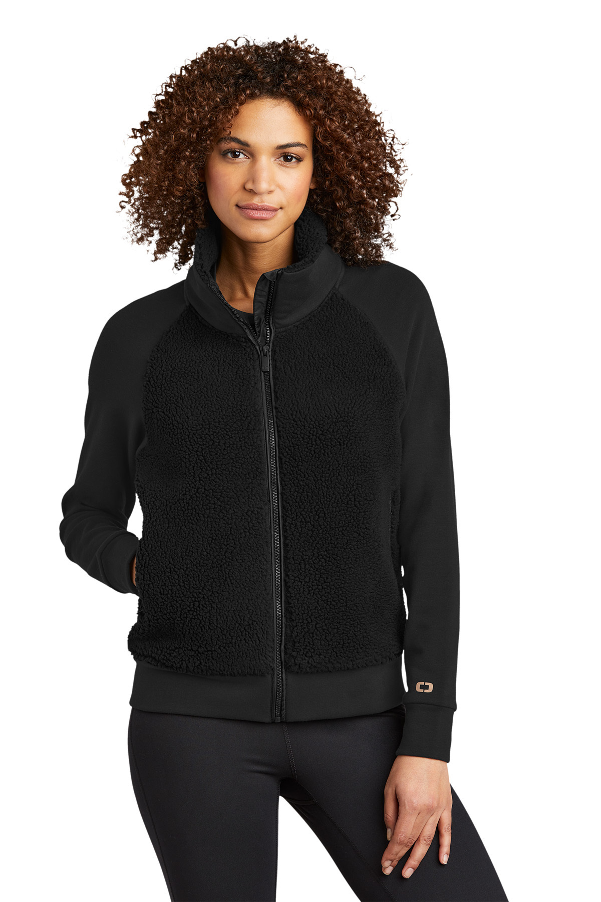 OGIO Ladies Luuma Sherpa Full Zip Product SanMar