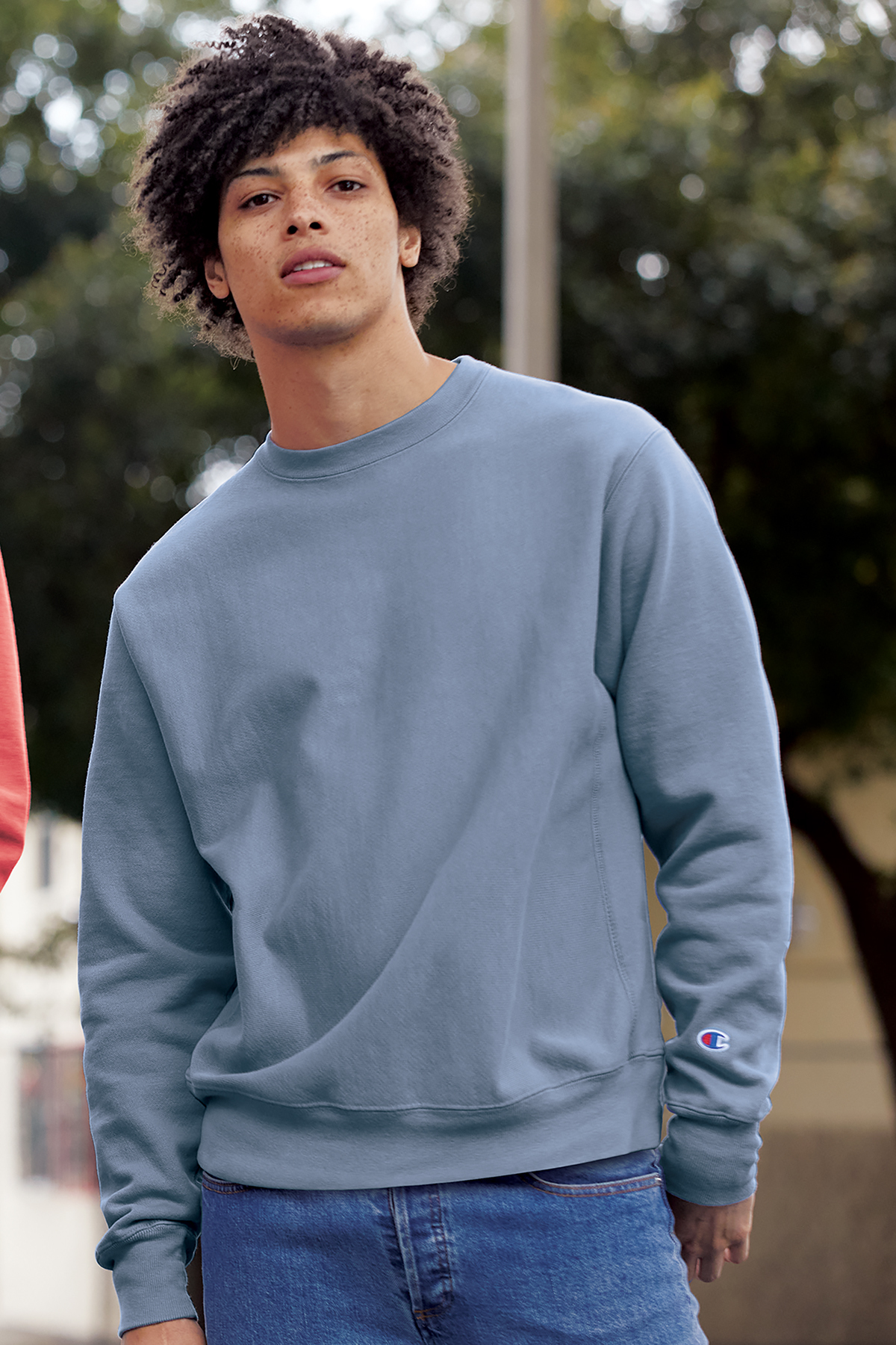 nøje uøkonomisk svamp Champion Reverse Weave Garment-Dyed Crewneck Sweatshirt | Product | SanMar