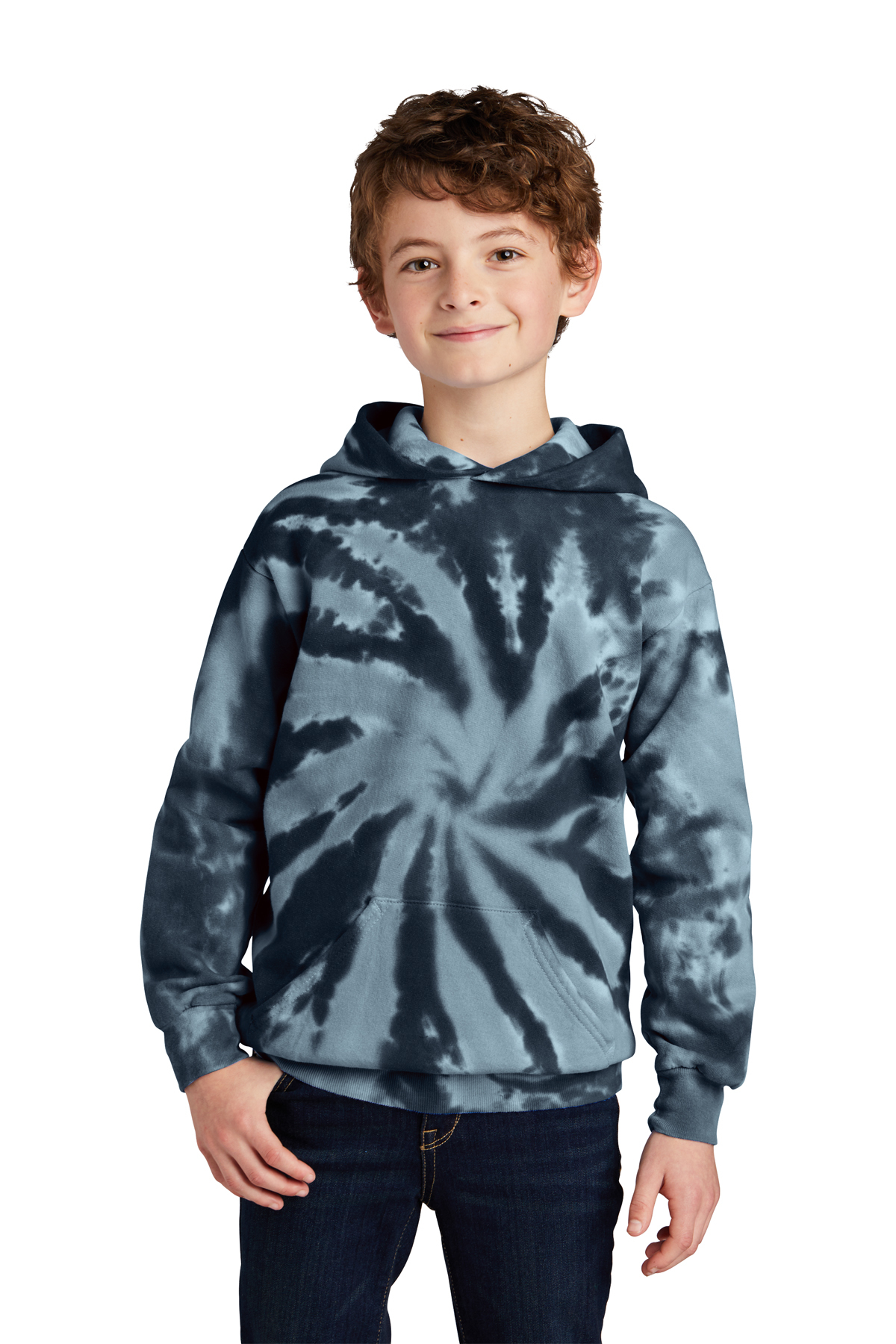 Port & Company Youth Tie-Dye Pullover Hooded Sweatshirt | Product | SanMar