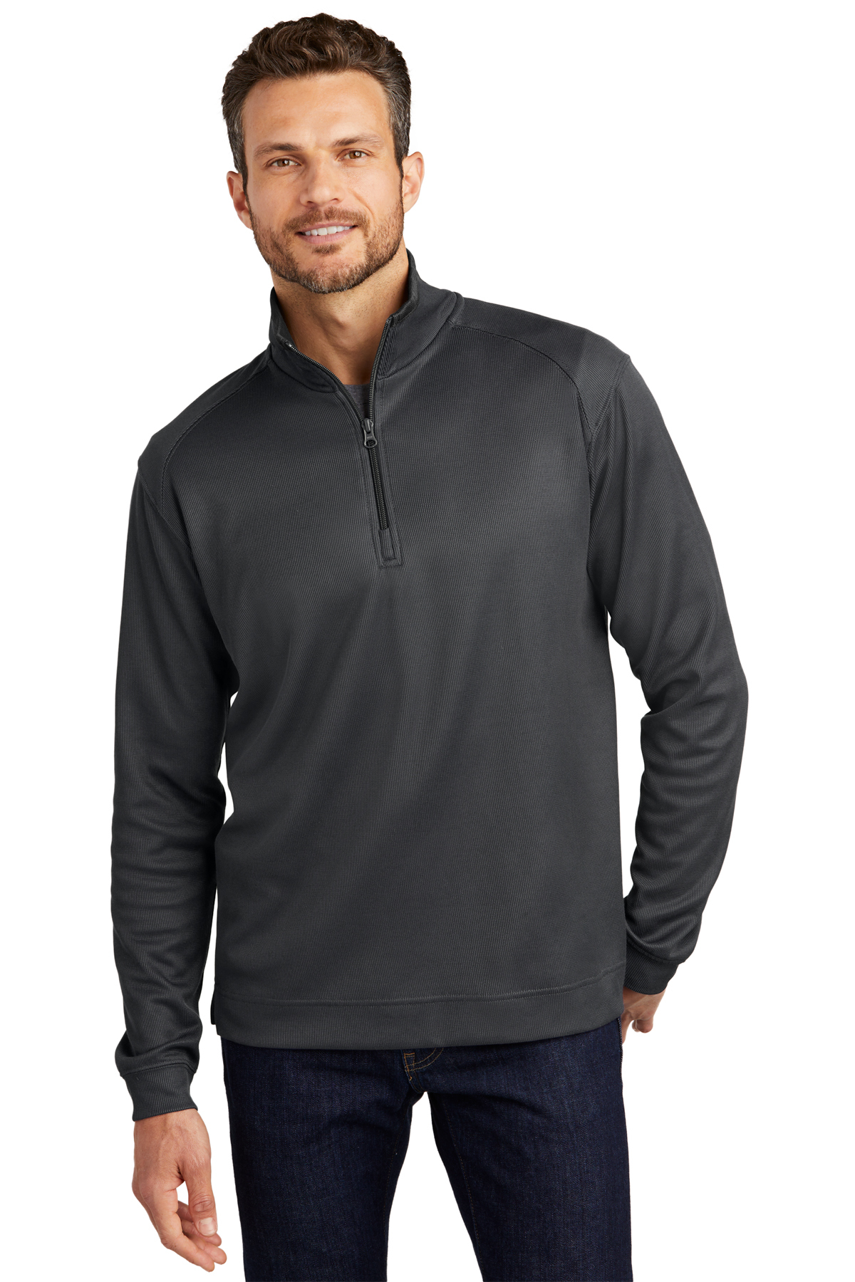 Port Authority Vertical Texture 1/4-Zip Pullover, Product