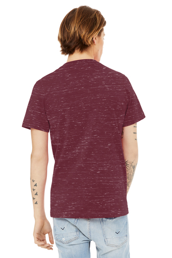 BELLA+CANVAS Unisex Textured Jersey V-Neck Tee | Product | SanMar