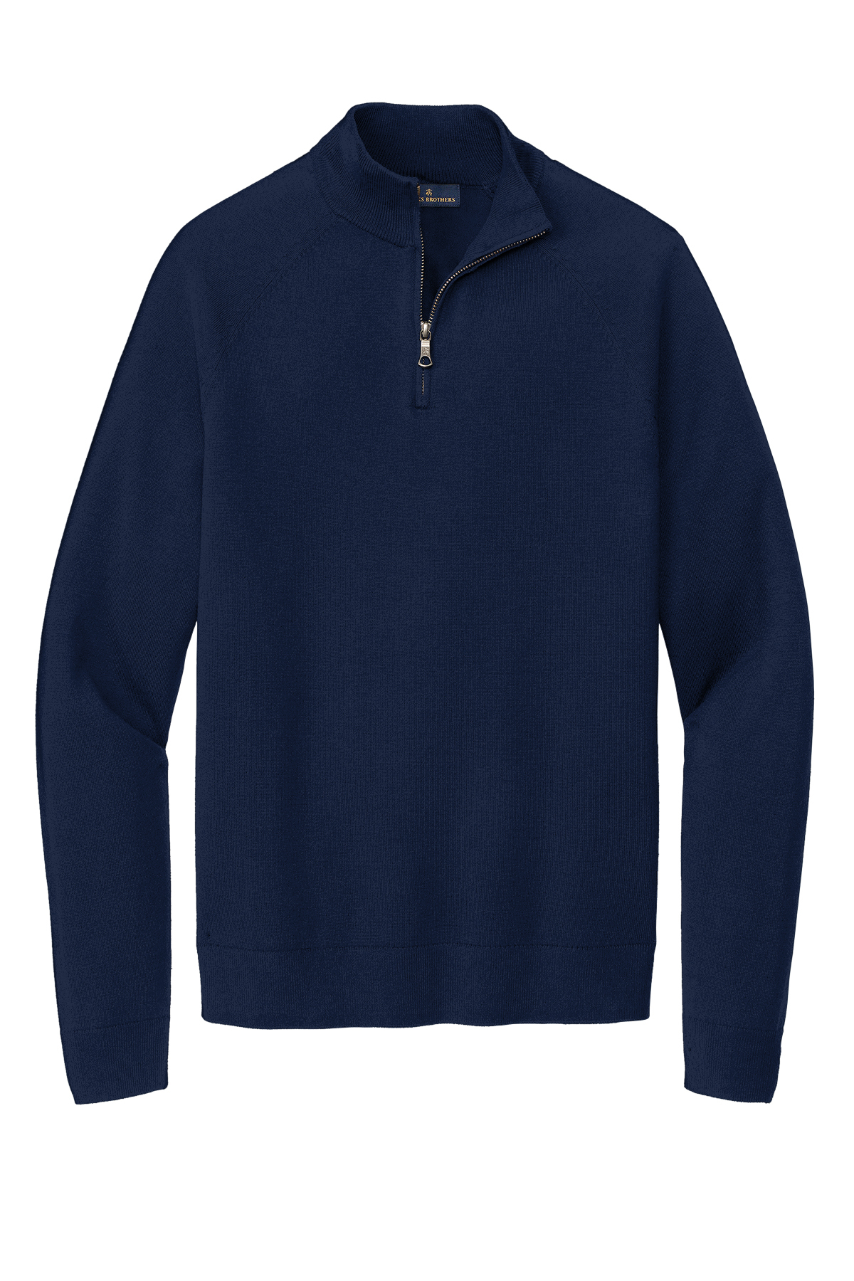Brooks Brothers Cotton Stretch 1/4-Zip Sweater | Product | SanMar