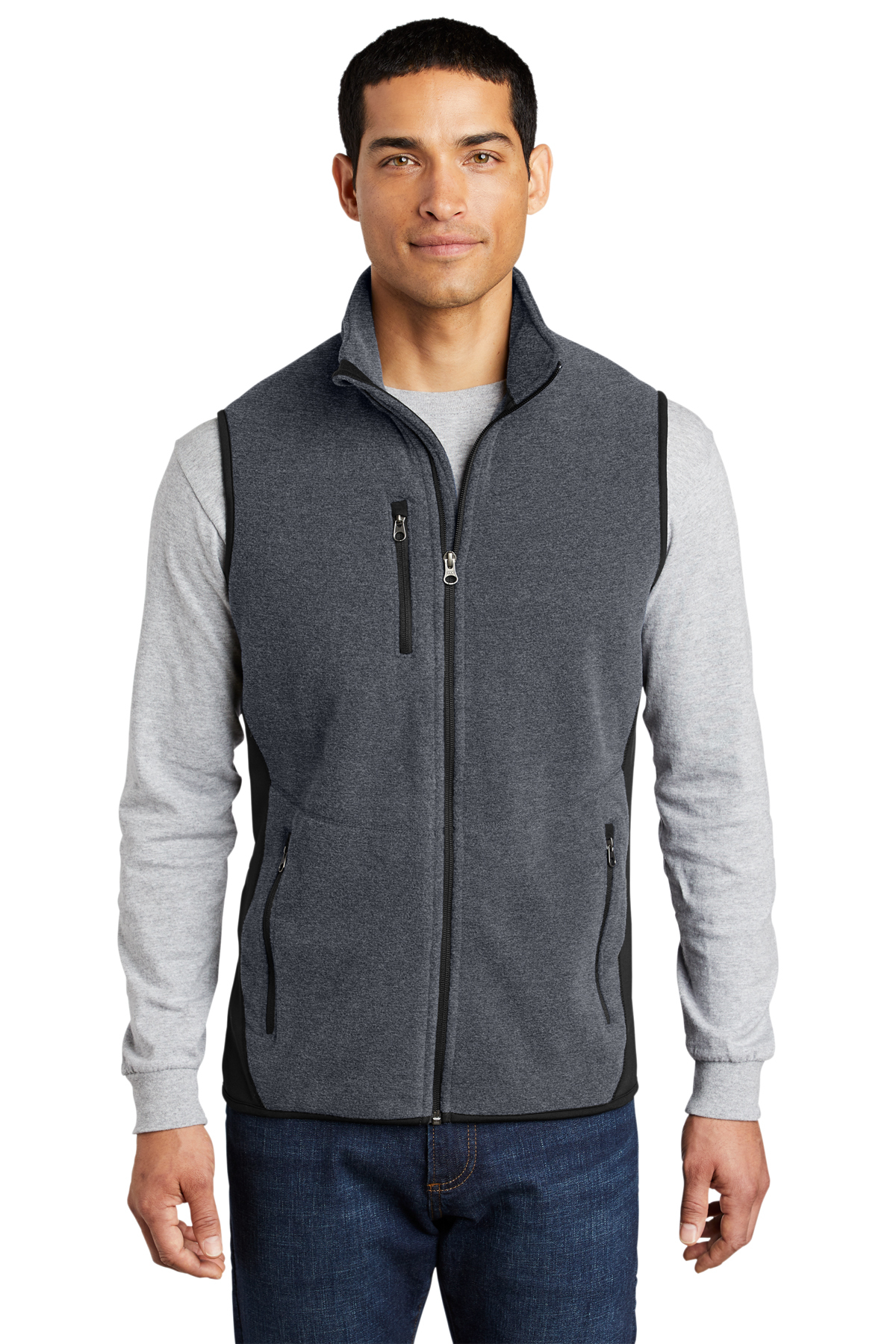 Port Authority RTek Pro Fleece FullZip Vest Product Port Authority