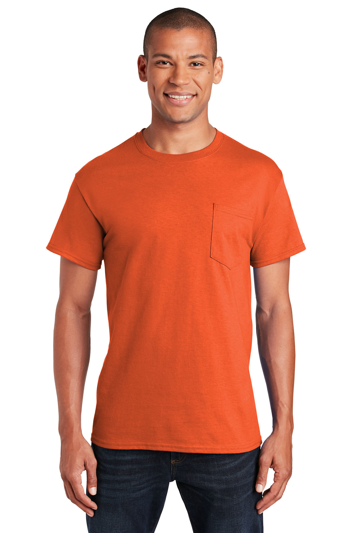 Gildan - Ultra Cotton 100% Cotton T-Shirt with Pocket | Product ...