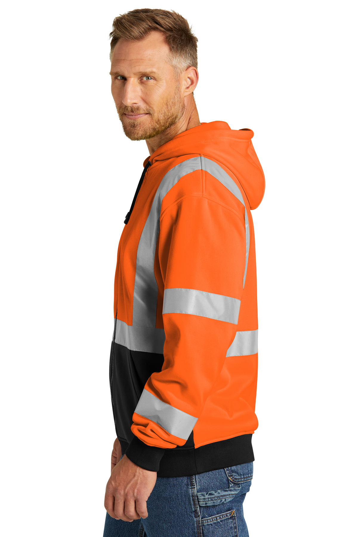 CornerStone ANSI 107 Class 3 Heavy-Duty Fleece Full-Zip