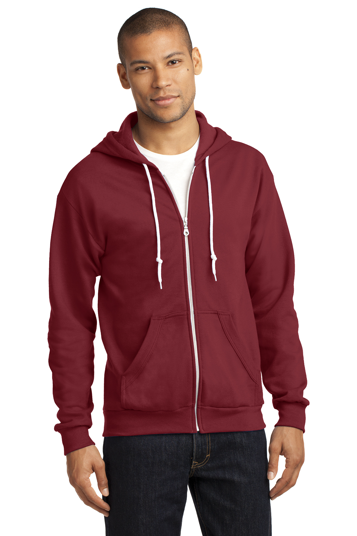 Anvil Full-Zip Hooded Sweatshirt | Product | SanMar