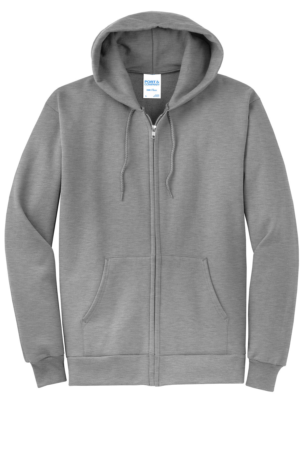 Port & Company Core Fleece Full-Zip Hooded Sweatshirt | Product | Port ...