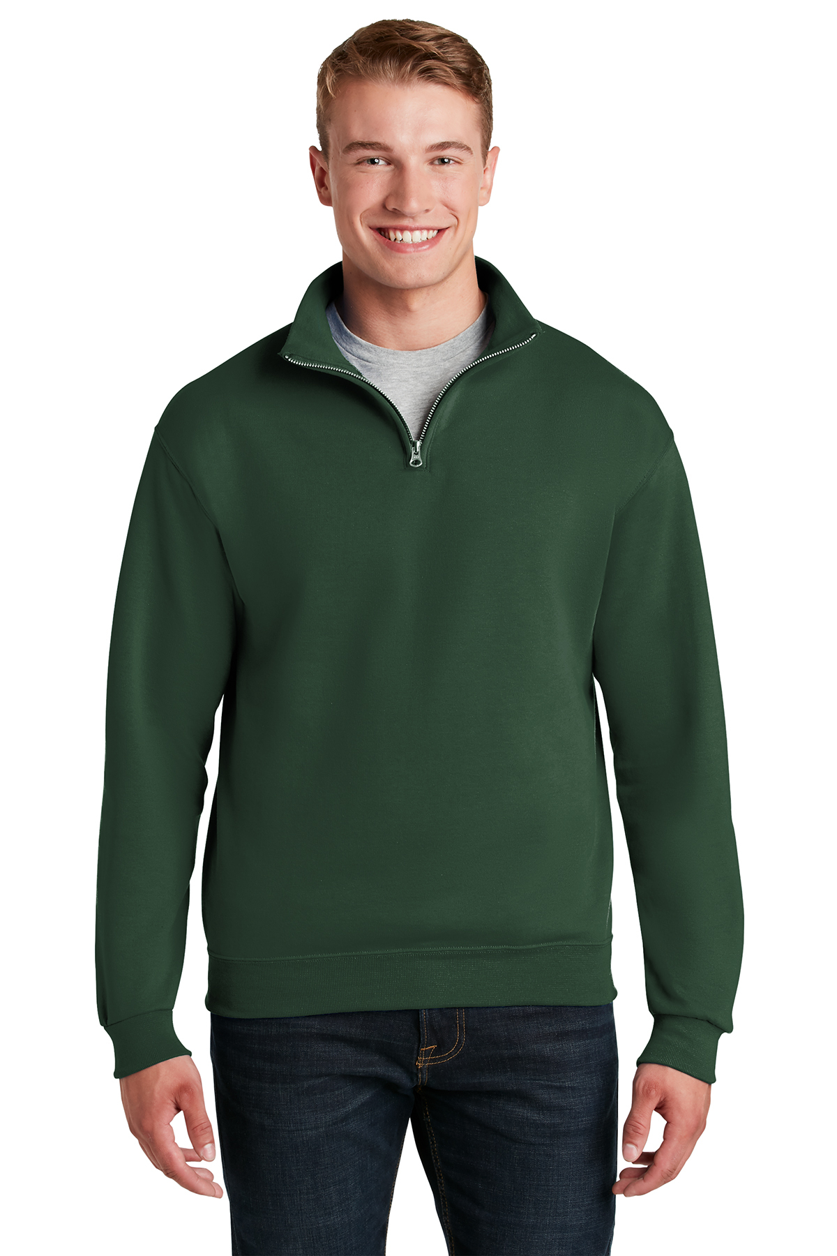Jerzees - NuBlend 1/4-Zip Cadet Collar Sweatshirt | Product | Company ...