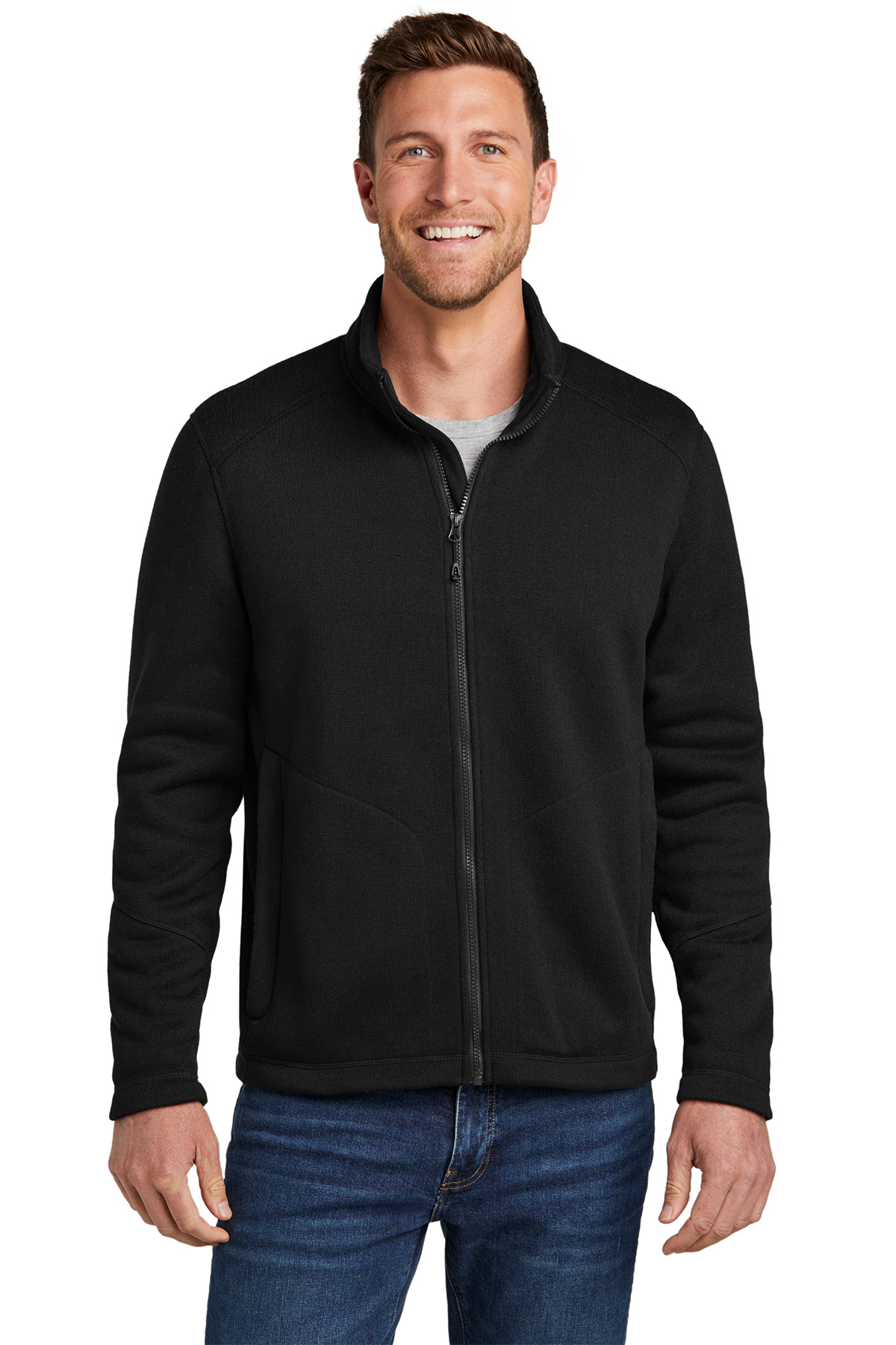 Port Authority Arc Sweater Fleece Jacket | Product | SanMar