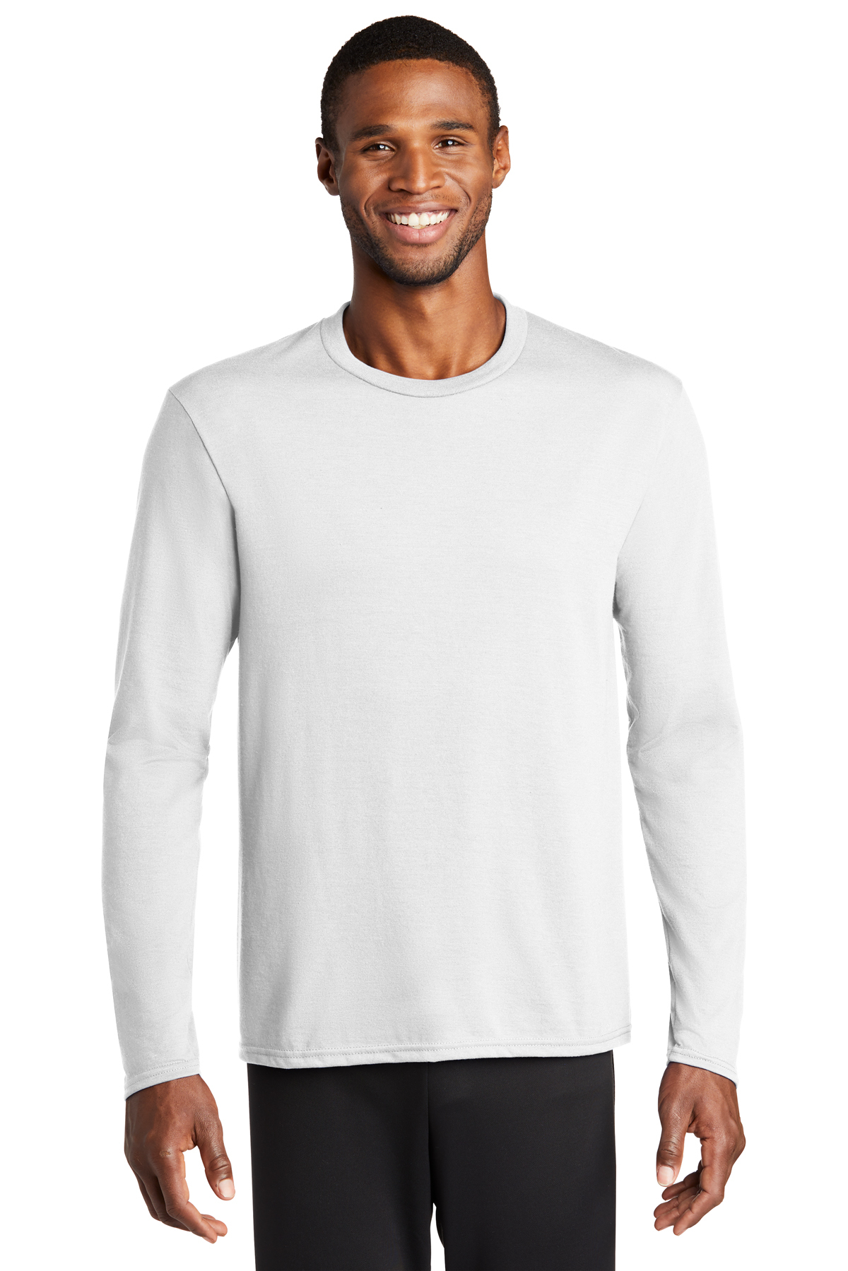 Port & Company Long Sleeve Performance Blend Tee | Product | SanMar