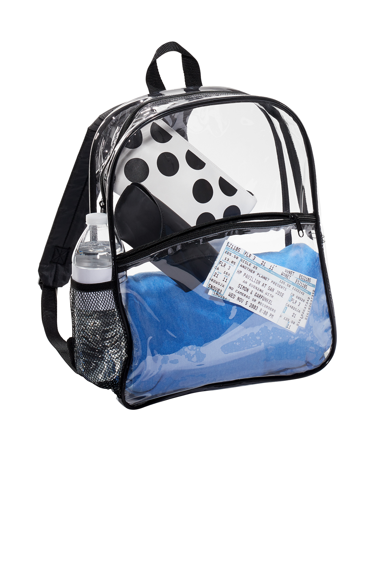 Wholesale Clear Book Bags Large (Case Of 10)