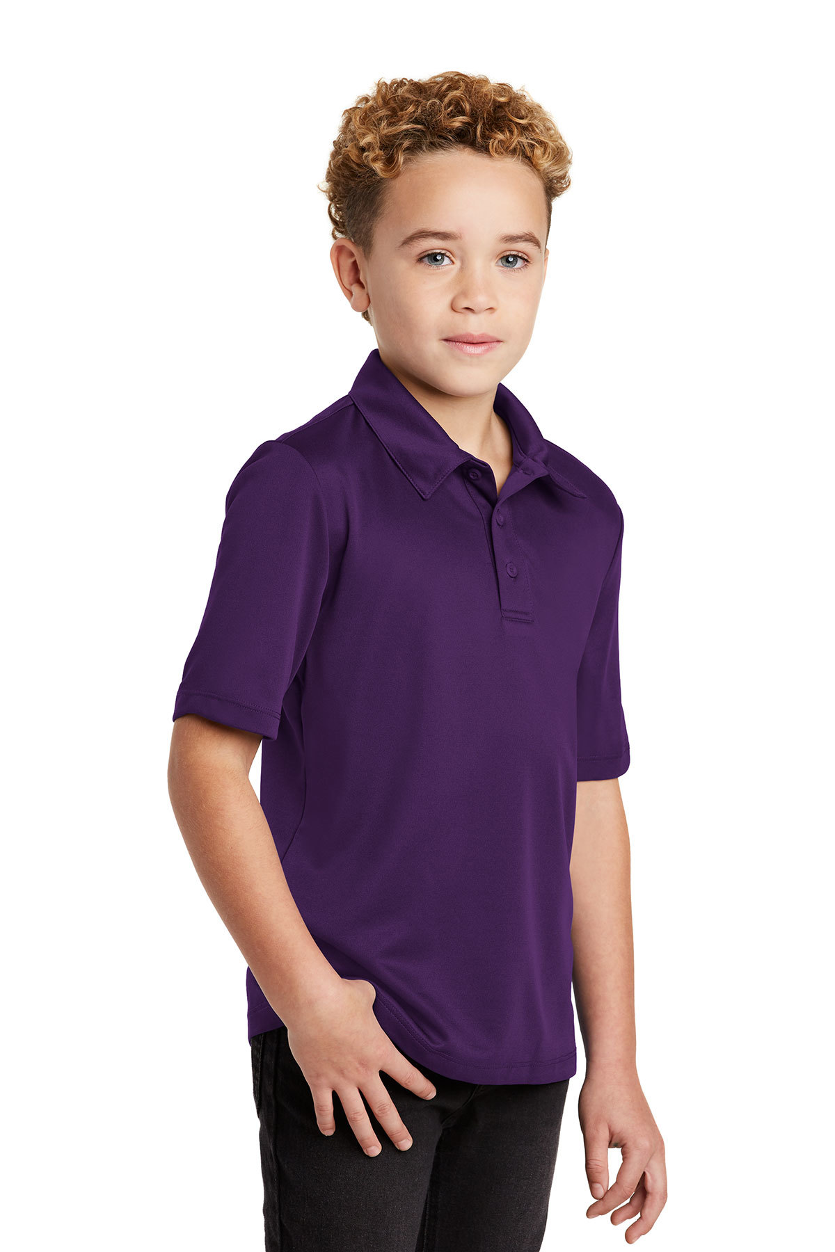 Port Authority Youth Silk Touch™ Performance Polo | Product | SanMar