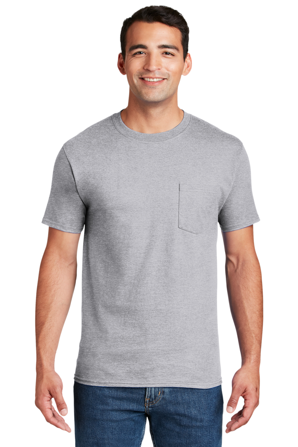 Hanes Beefy-T - 100% Cotton T-Shirt with Pocket | Product | Company Casuals
