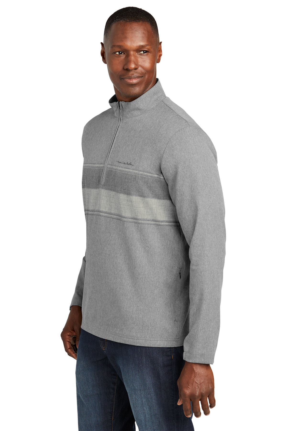 TravisMathew Balboa Chest Stripe 1/4-Zip | Product | SanMar