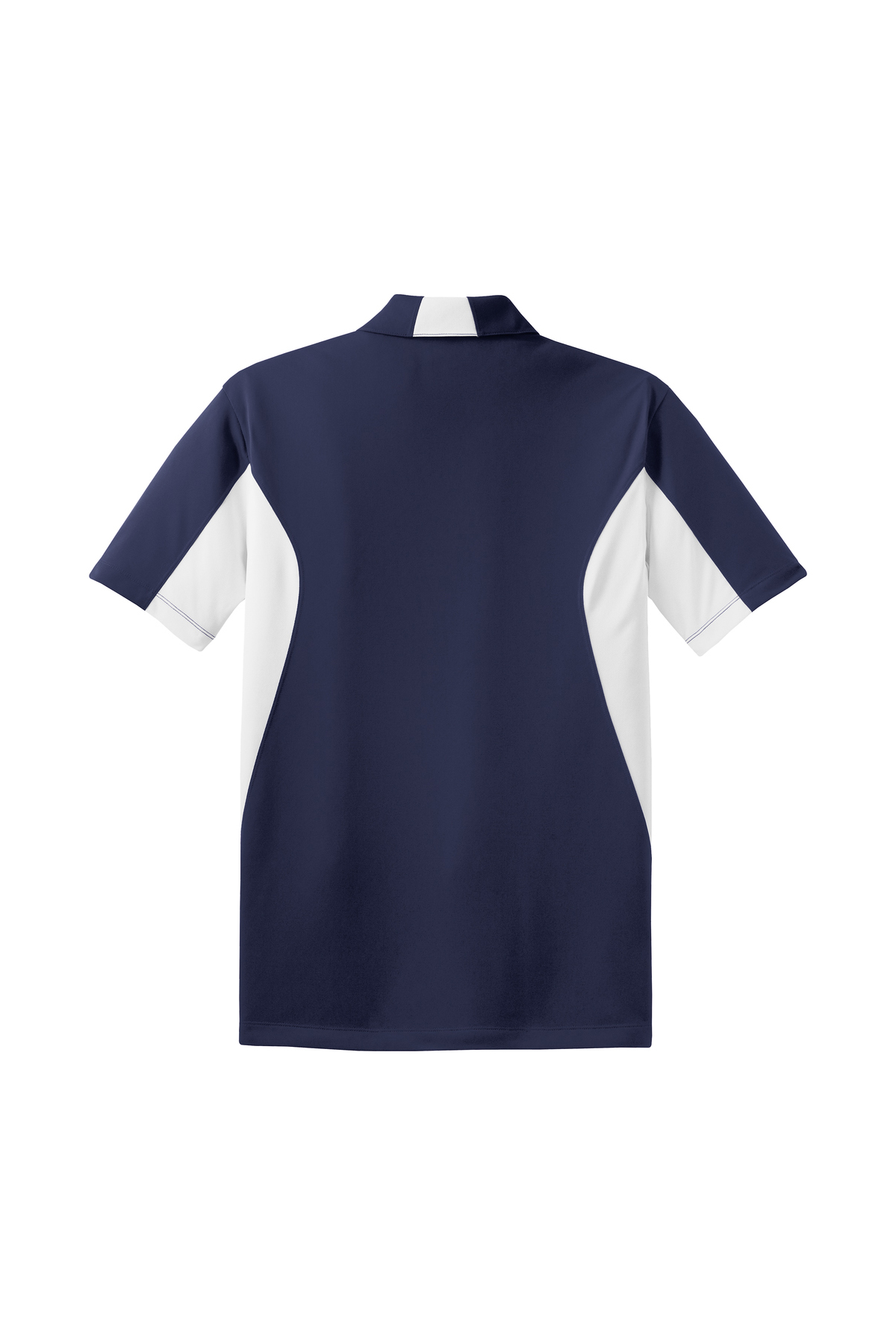 Sport-Tek LST655 Womens True Royal Blue/White Sport-Wick Moisture Wicking  Short Sleeve Polo Shirt —