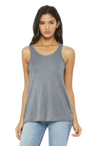 BELLA+CANVAS Women’s Flowy Racerback Tank | Product | SanMar