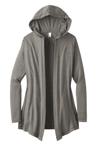 District Women’s Perfect Tri Hooded Cardigan | Product | SanMar