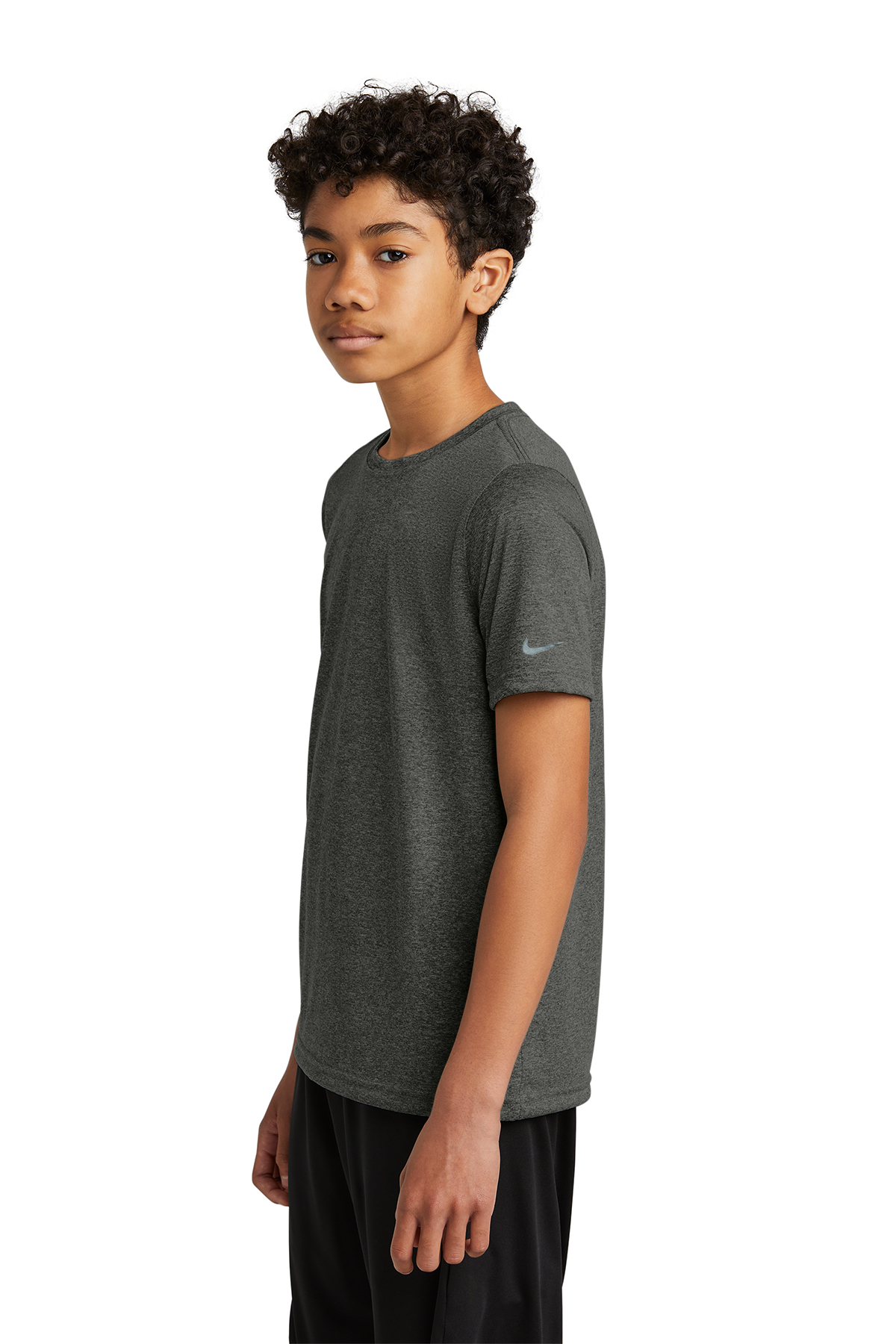 Nike Youth Swoosh Sleeve rLegend Tee | Product | SanMar