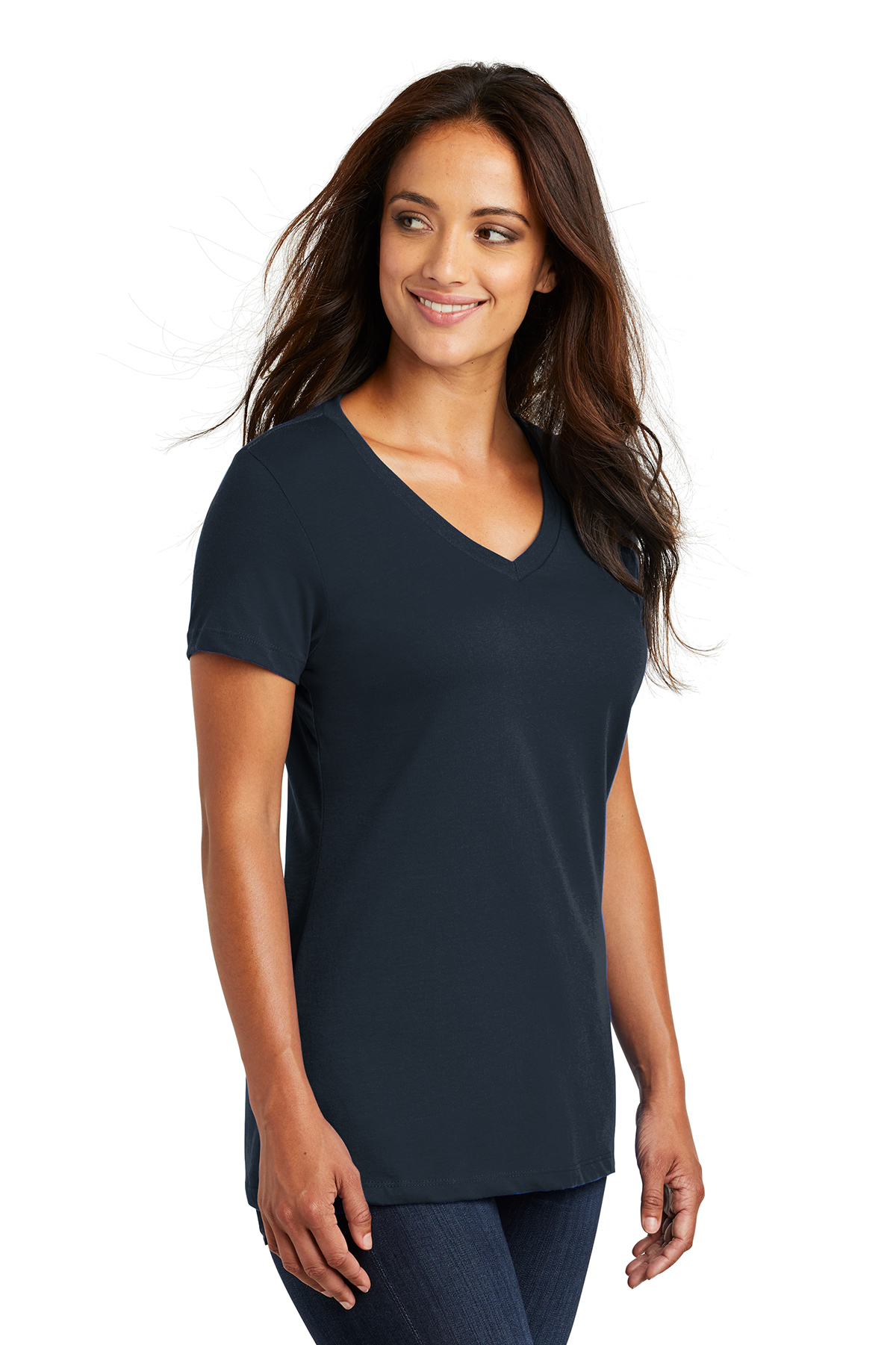 District Women's Perfect Weight V-Neck Tee | Product | District
