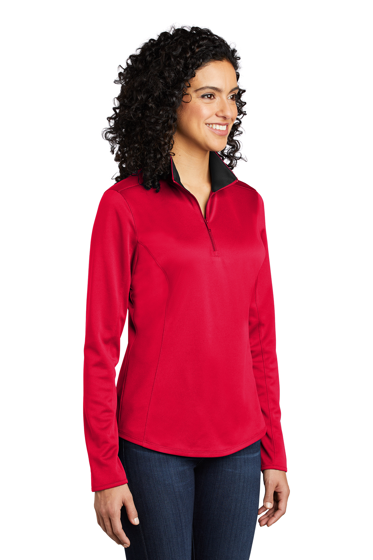 Port Authority Ladies Silk Touch Performance 1/4-Zip | Product | Port ...