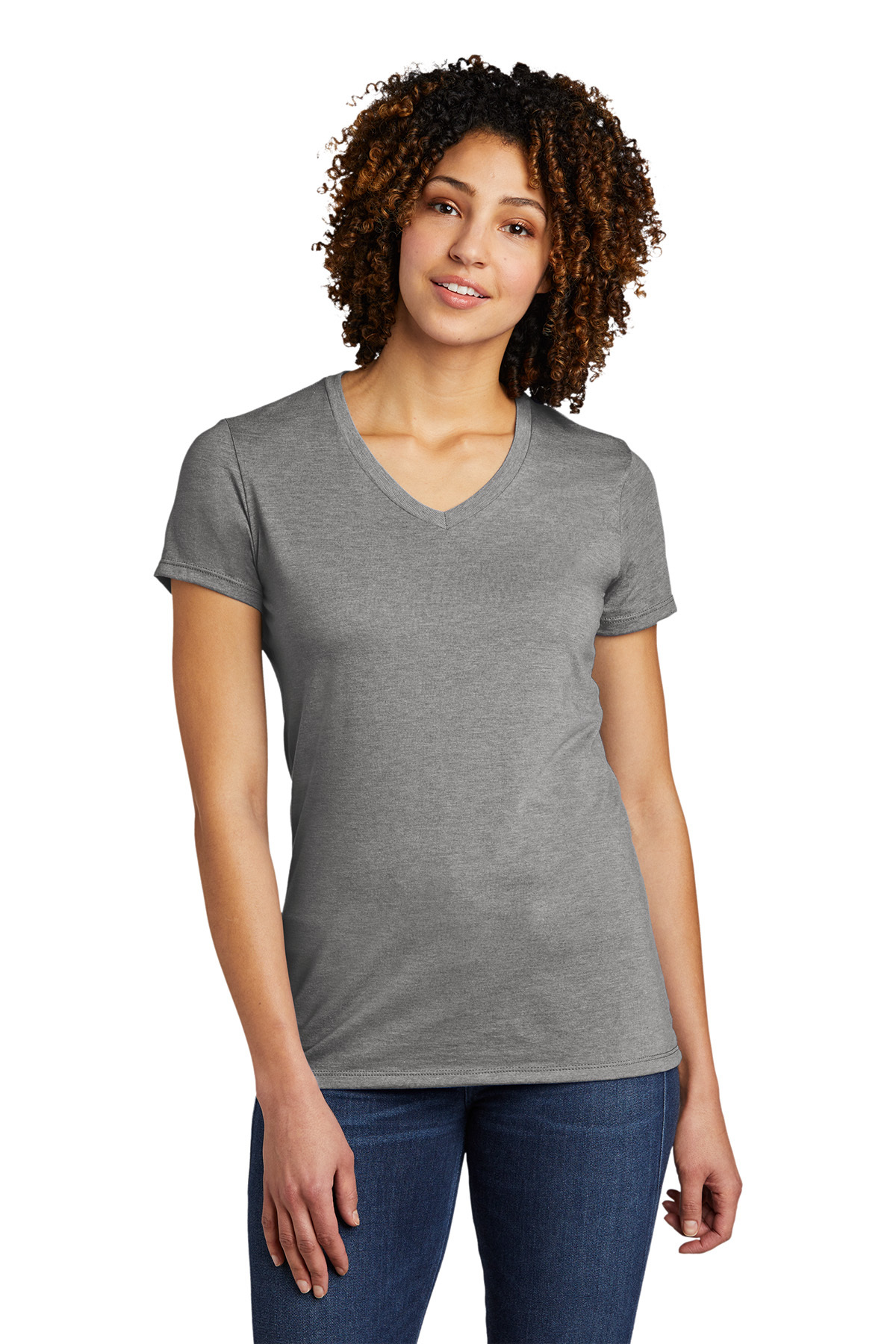 Allmade Women’s Tri-Blend V-Neck Tee | Product | Company Casuals