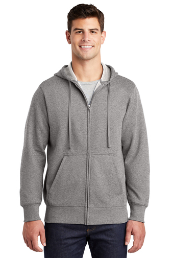 Sport-Tek Full-Zip Hooded Sweatshirt | Product | SanMar