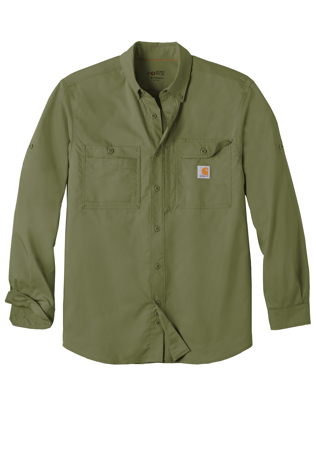 Carhartt Force Ridgefield Solid Long Sleeve Shirt | Product