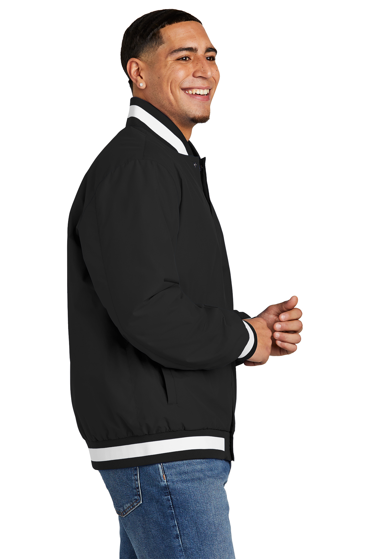 Sport Tek Insulated Varsity Jacket Product Sport Tek