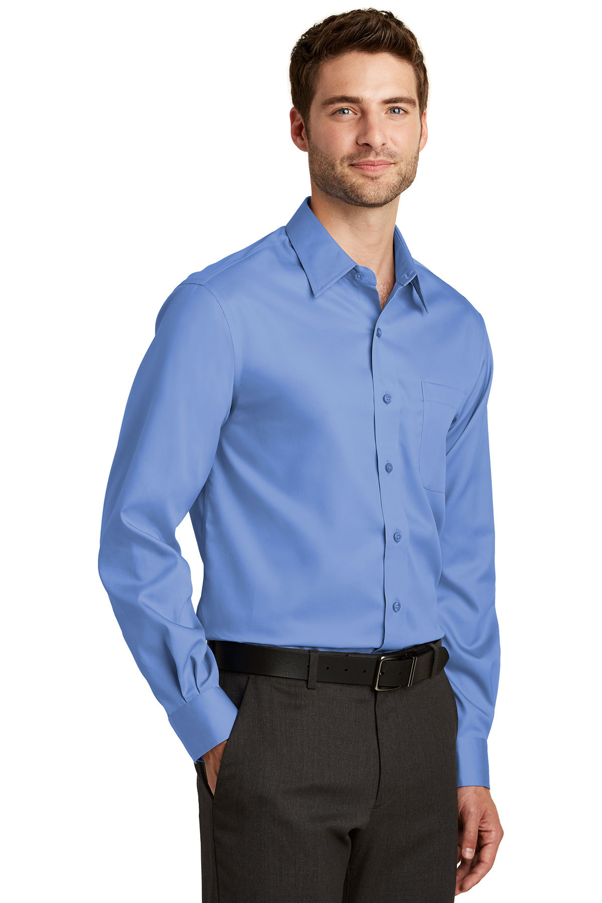 Port Authority Tall Non-Iron Twill Shirt | Product | SanMar
