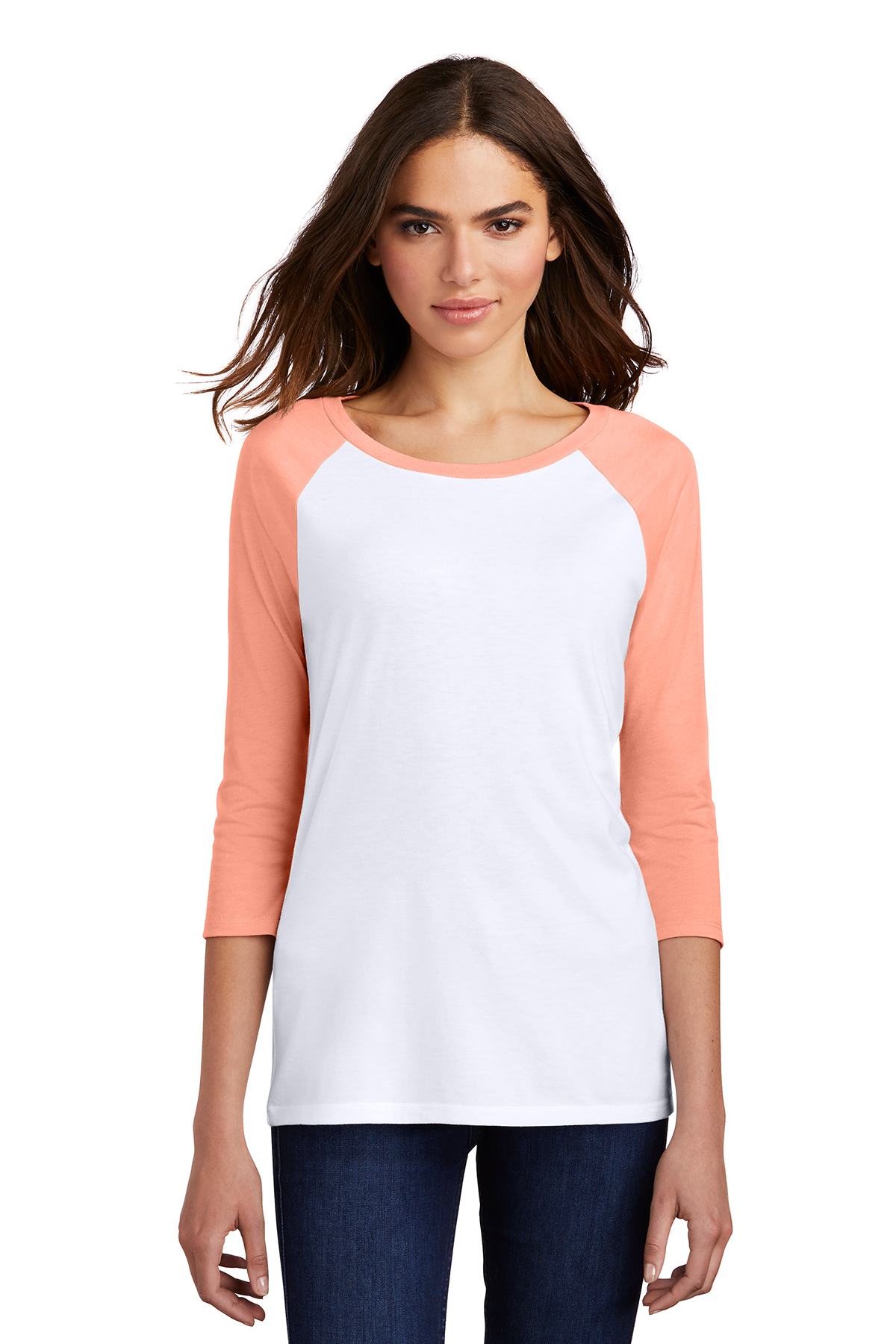 District Perfect Tri 3/4-Sleeve Raglan, Product