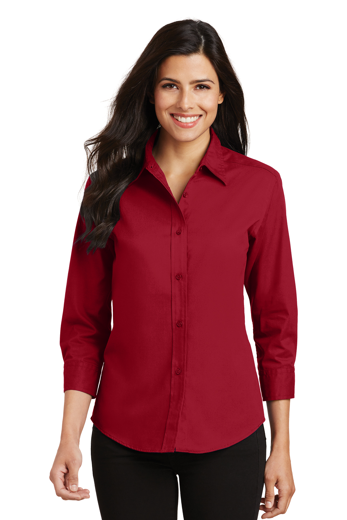 Port Authority Ladies 3/4-Sleeve Easy Care Shirt | Product | Port Authority