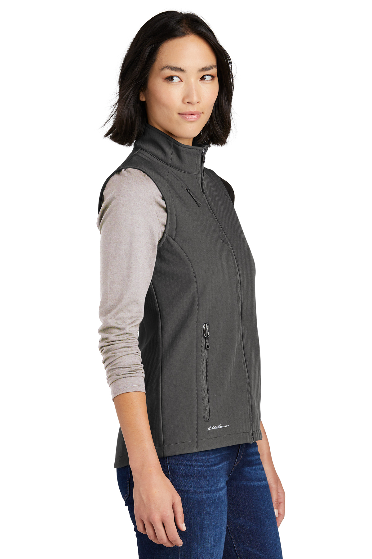 Eddie Bauer Ladies Stretch Soft Shell Vest | Product | SanMar