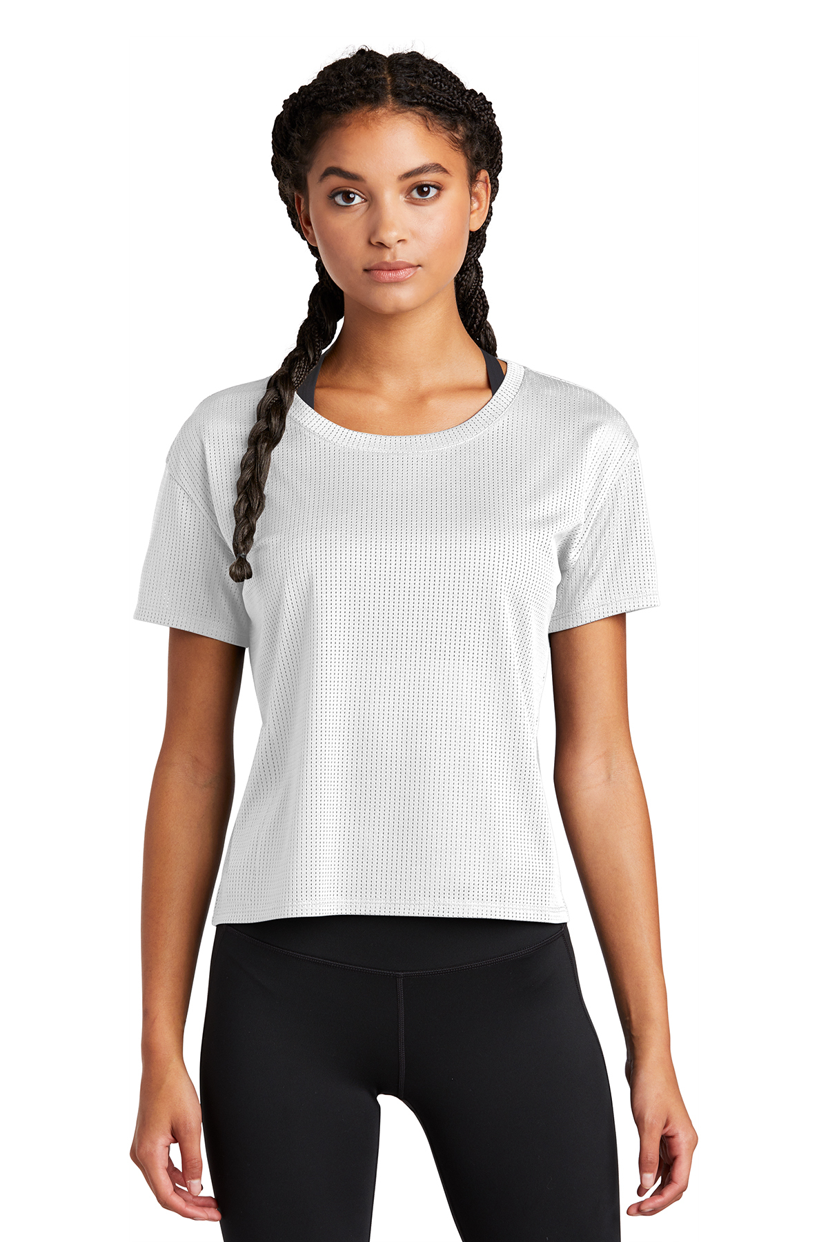 Sport-Tek Ladies PosiCharge Draft Crop Tee | Product | SanMar