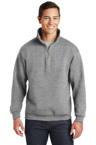 Jerzees Super Sweats NuBlend - 1/4-Zip Sweatshirt with Cadet Collar ...