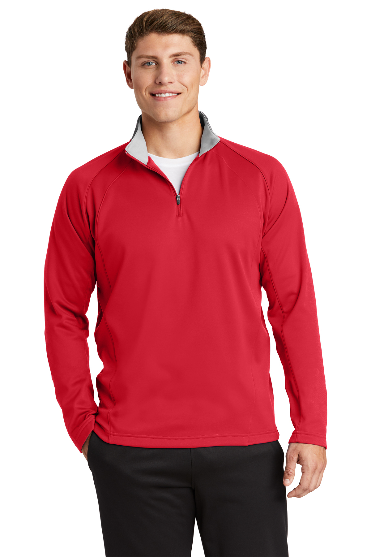 Sport-Tek Sport-Wick Fleece 1/4-Zip Pullover | Product | SanMar