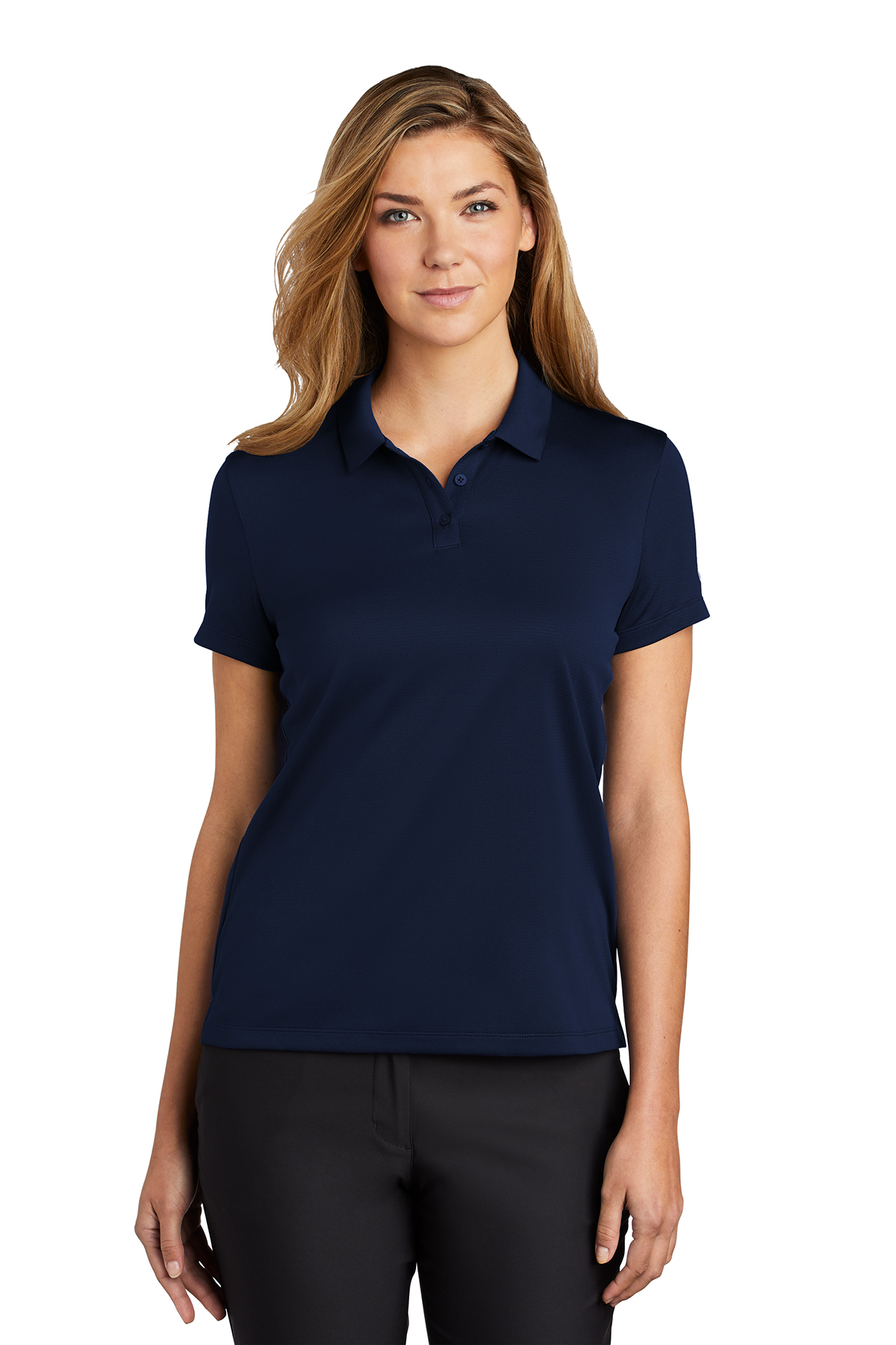 Nike NKBV6042 Dry Essential Solid Polo - Midnight Navy