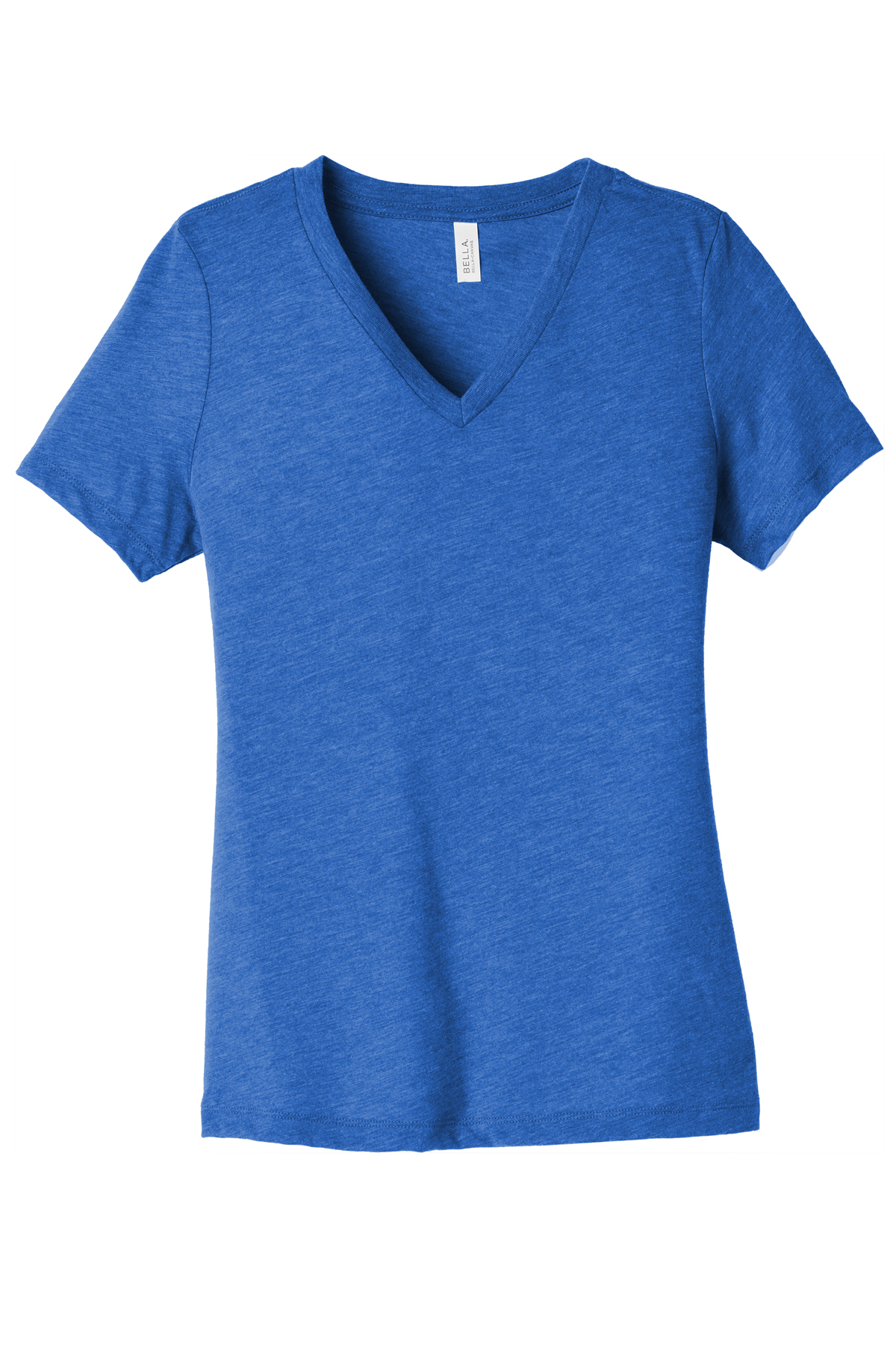 BELLA+CANVAS Women’s Relaxed Triblend V-Neck Tee | Product | SanMar