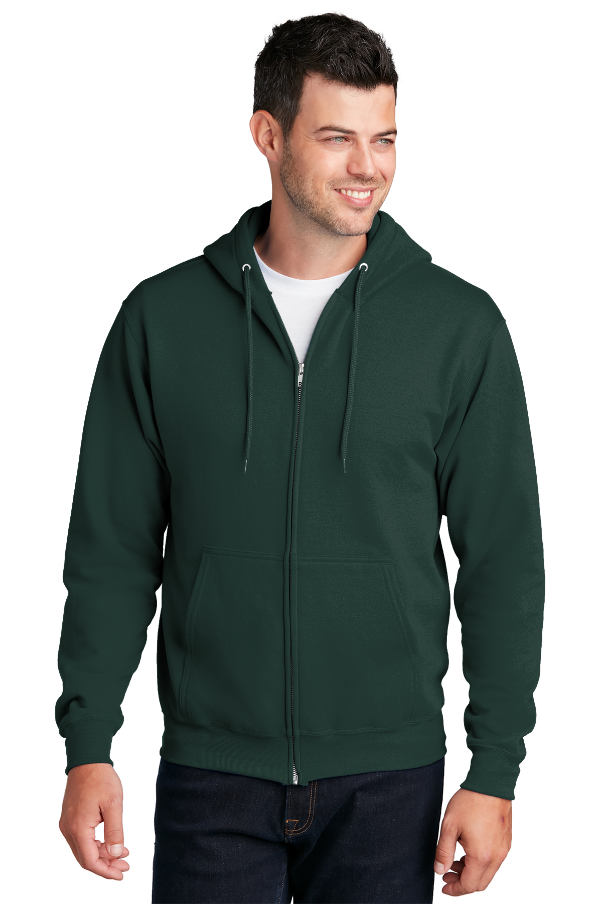 Port & Company Core Fleece Full-Zip Hooded Sweatshirt | Product