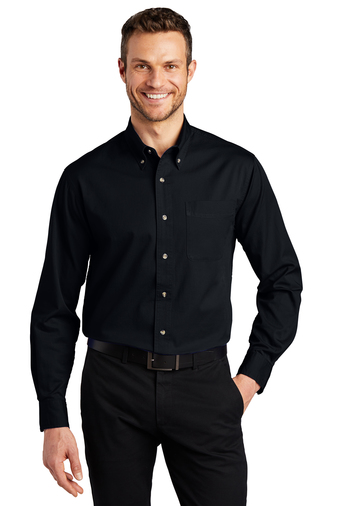 Port Authority Tall Long Sleeve Twill Shirt | Product | Port Authority